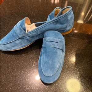 Women’s Aerosoles  Teal blue loafer sz 11